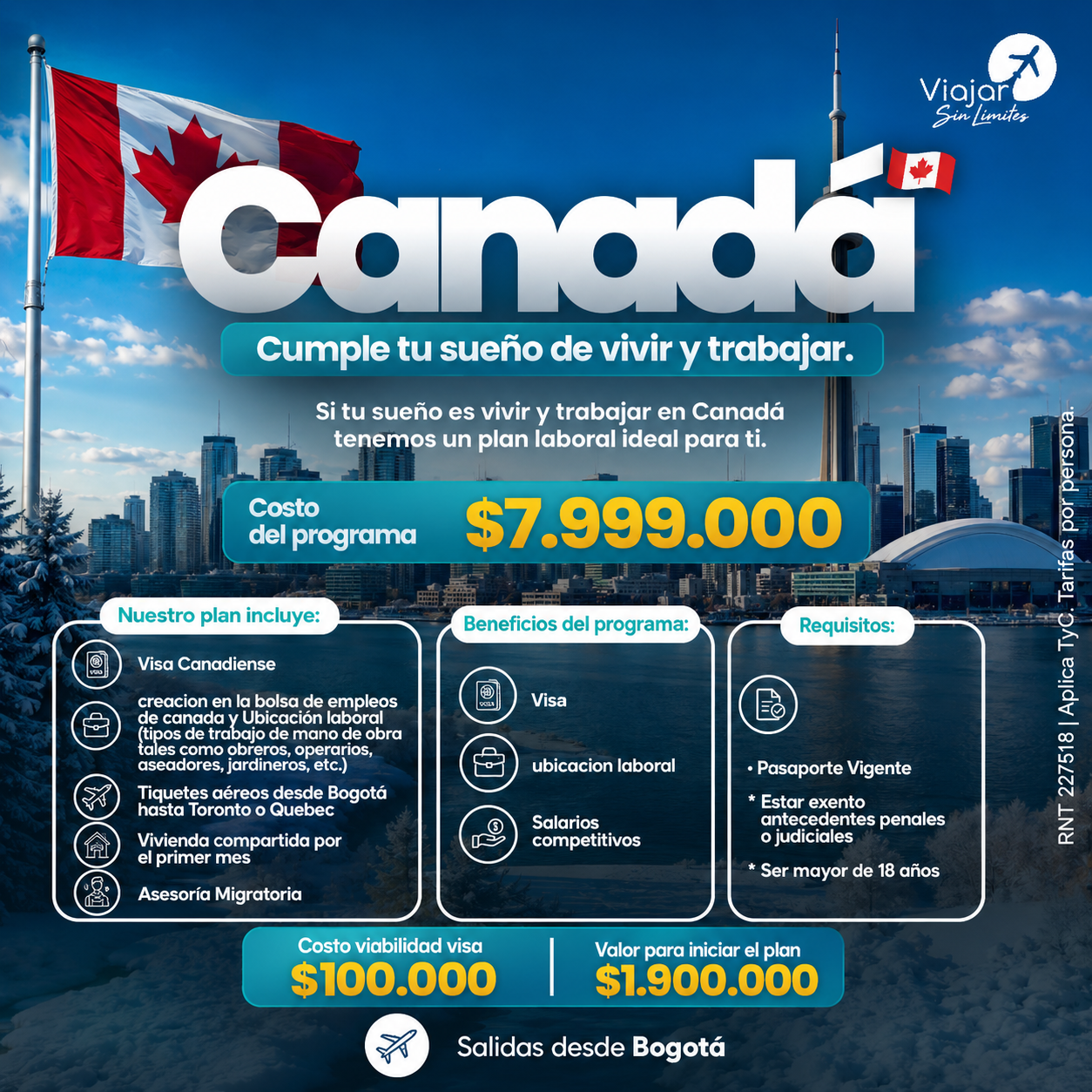 Canadá: Plan de Vida y Trabajo