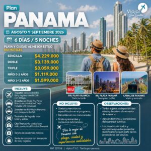 Panamá Agosto - Septiembre