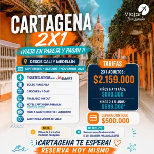 CARTAGENA 2X1: