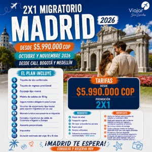 2x1 Madrid