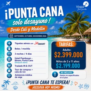 PUNTA CANA SOLO DESAYUNO