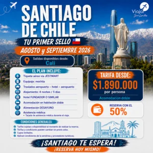 SANTIAGO DE CHILE TU PRIMER SELLO.